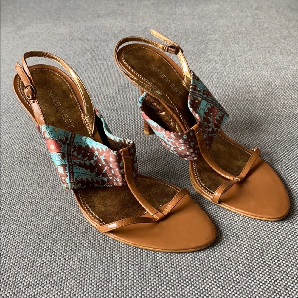 Nine West sandals heels.